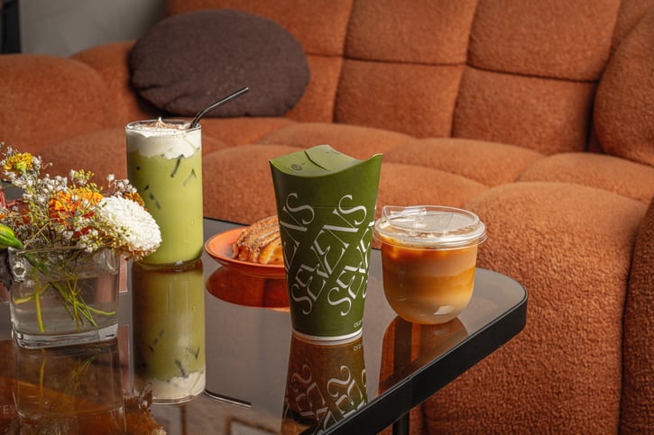 Sevens food couch view